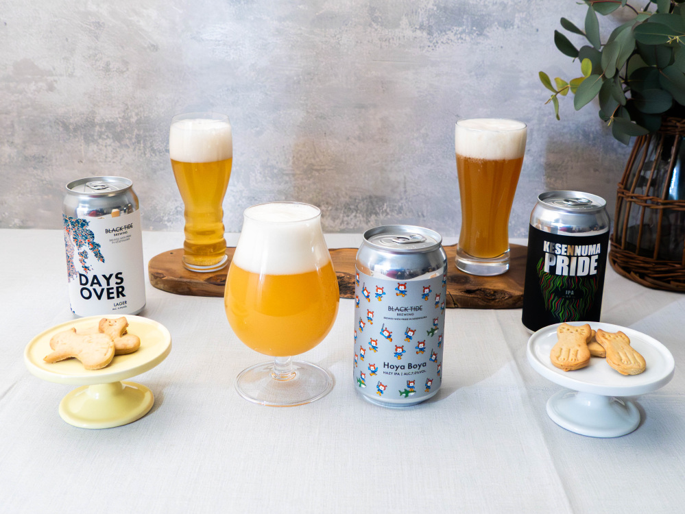 【お取り寄せレポート】
気仙沼市「BLACK TIDE BREWING」のクラフトビールを3種類飲み比べてみた！