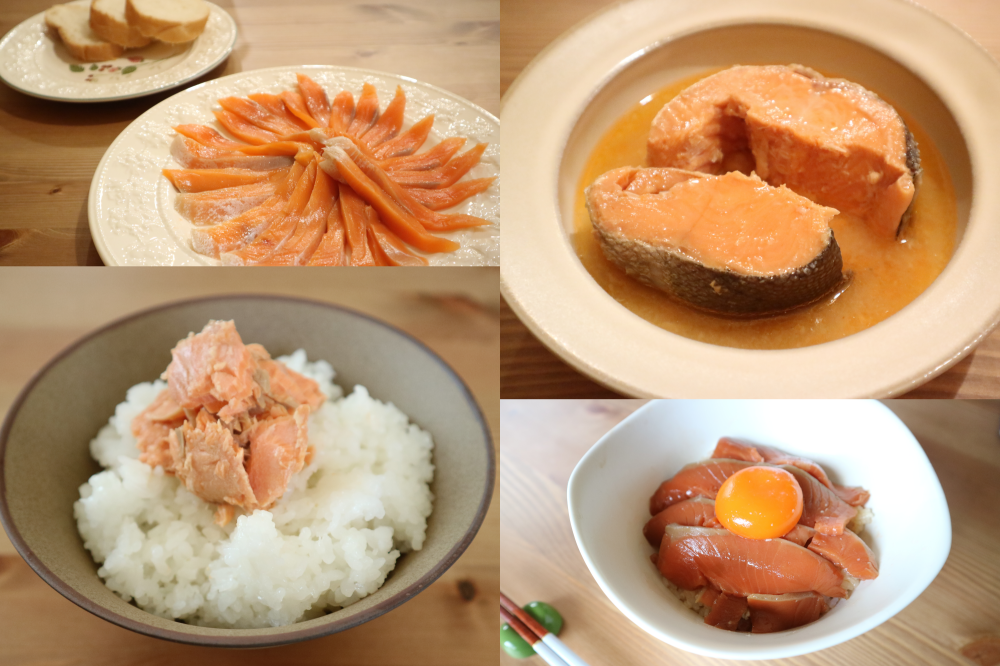 宮城県産サーモン（ギンザケ）のお取り寄せ特集｜朝ごはんから…