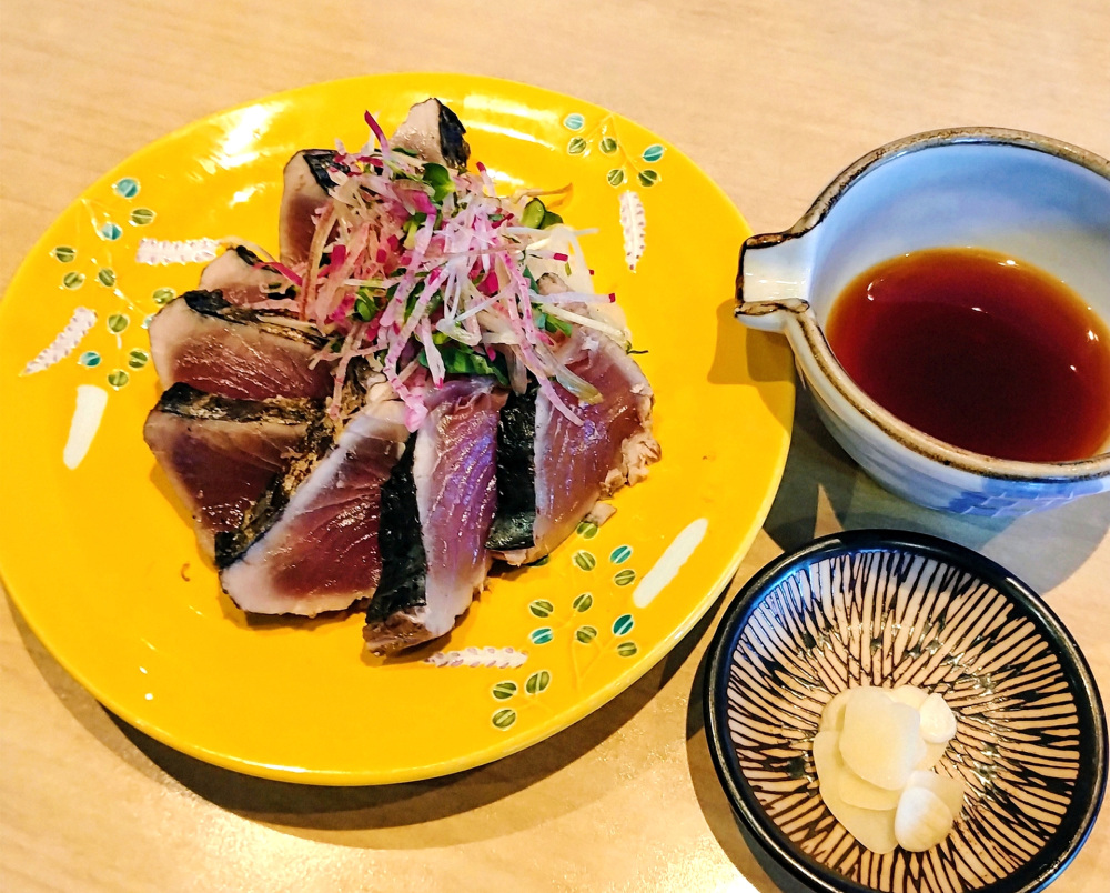 同じくハーフサイズ「自家製ポン酢」