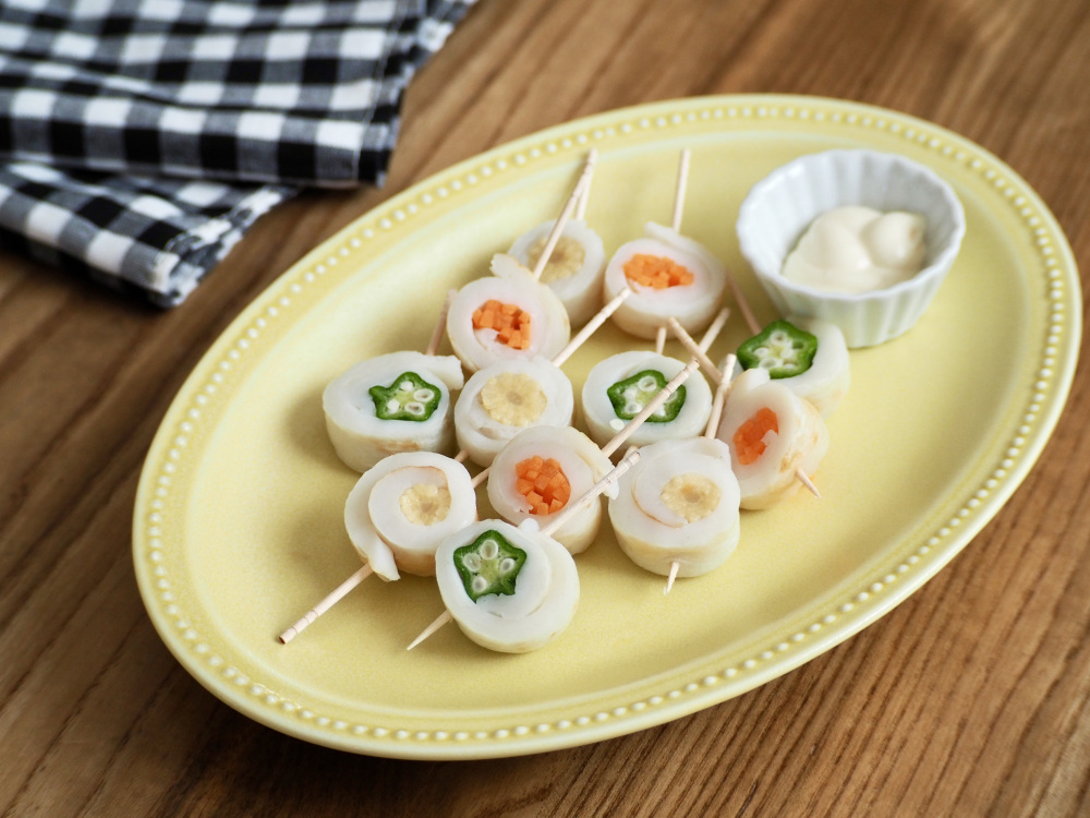 カラフル野菜巻き