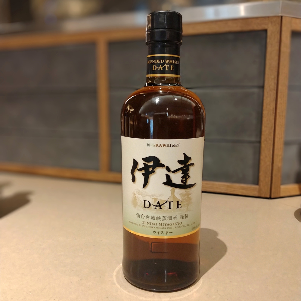 仙台宮城峡蒸留所製造の宮城県限定品「伊達」 （ダテ）
