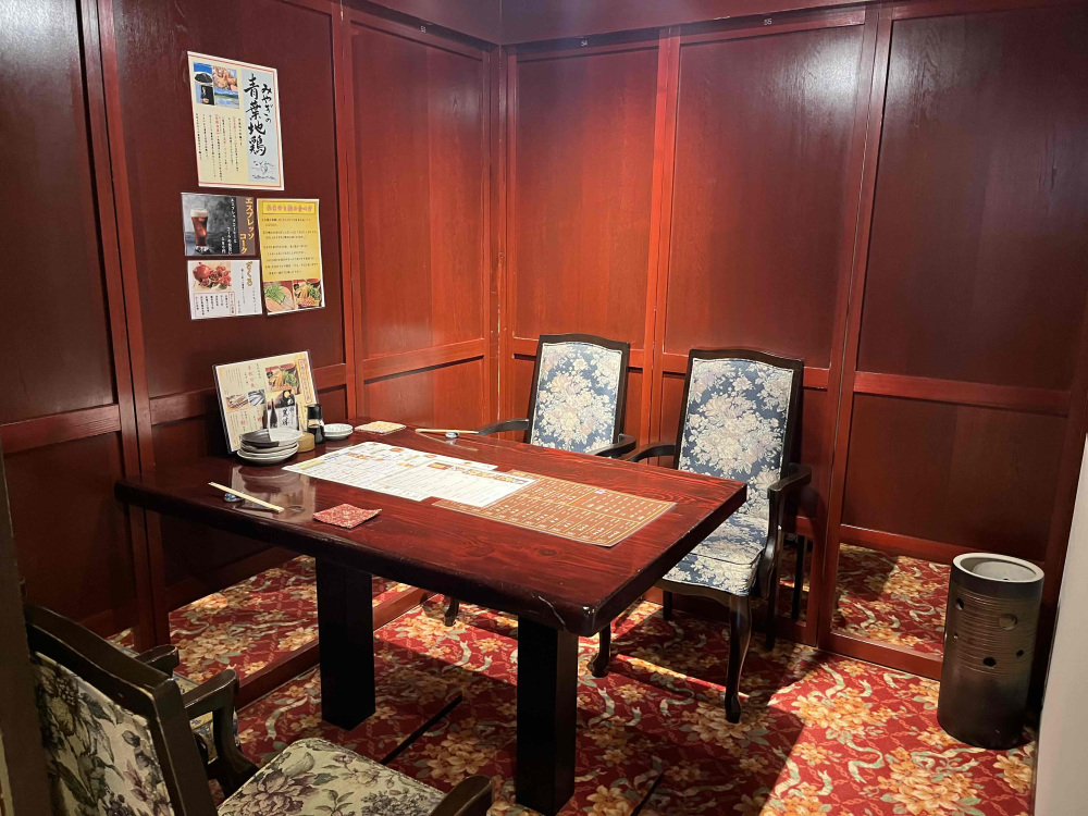 全席個室!プライベートな時間を過ごせます。