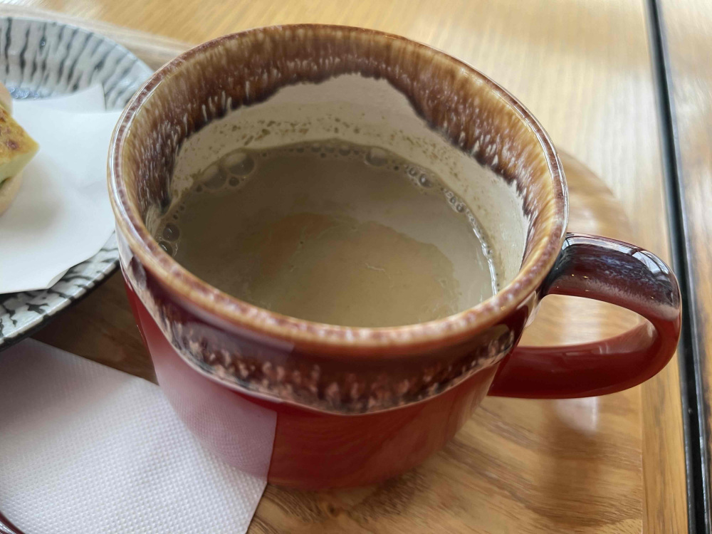 ほうじ茶ラテも香ばしくておいしかったです!