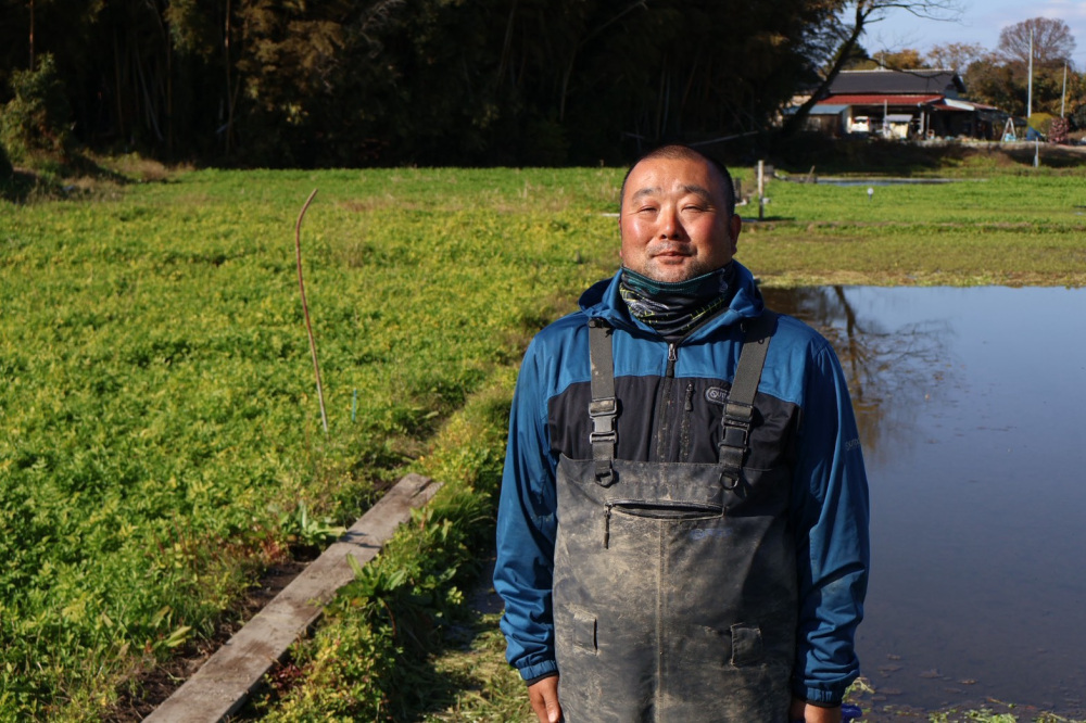 お話を聞かせてくださった、「三浦農園」代表の三浦隆弘さん