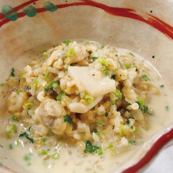 「金のいぶき」の海鮮リゾット風