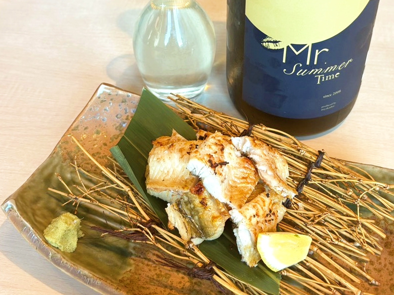 焼きの技も見事!金華山沖穴子の白焼き