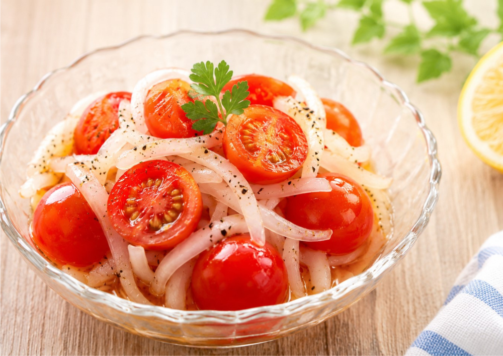 トマトのレモン酢マリネ