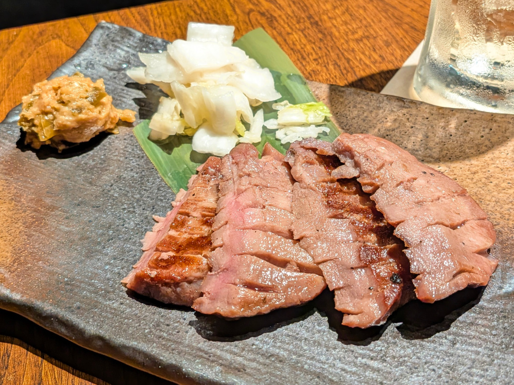 極熟 仙台牛タン4枚（取材時 税込2,178円）
