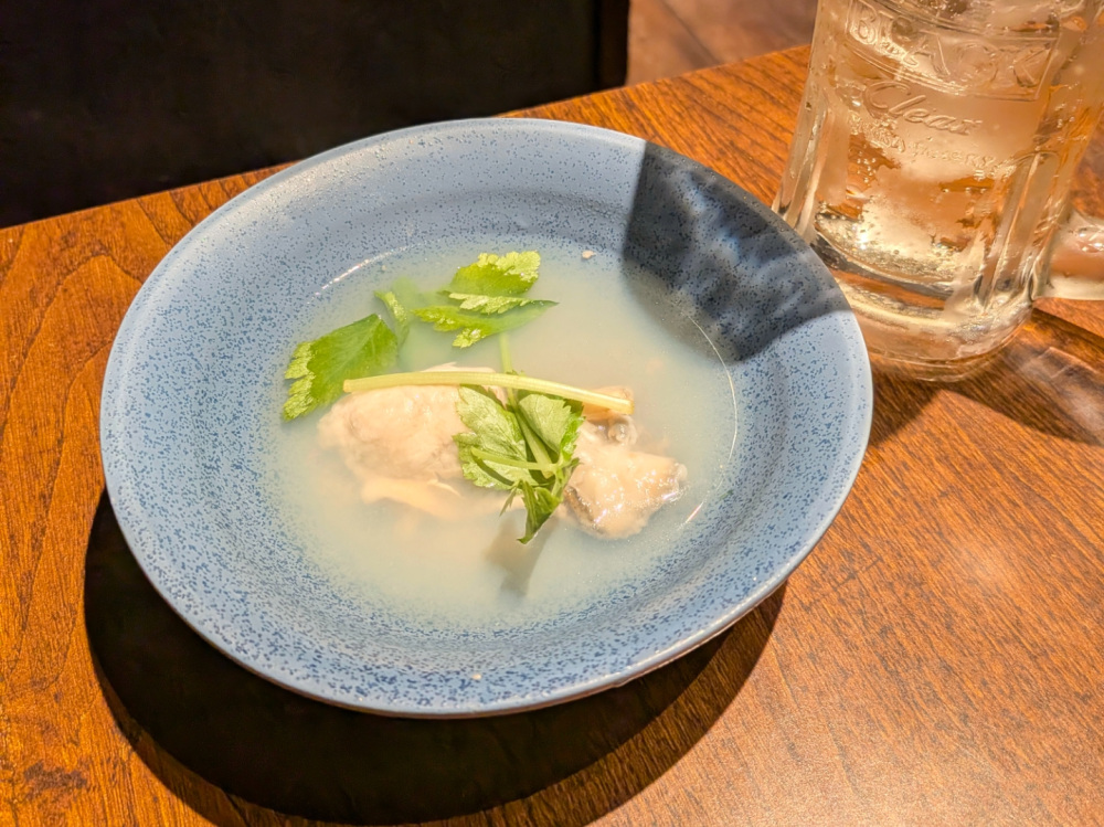 変わり種おでんの三陸産大粒牡蠣