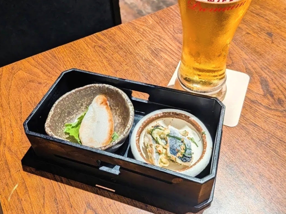 笹かまなどお通しにも宮城へのこだわり