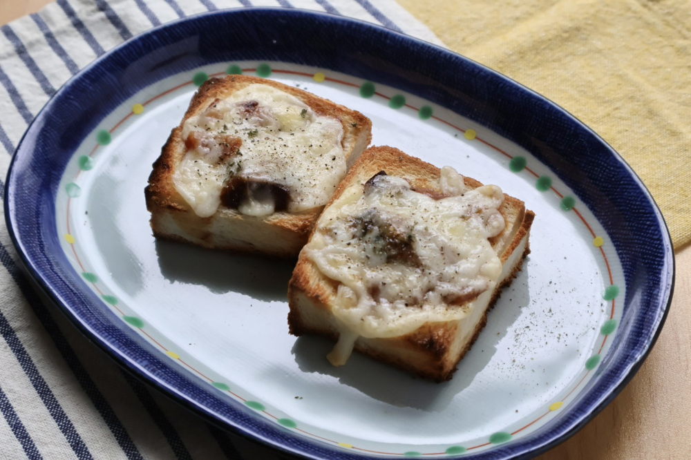 サバの旨みがチーズのコクと相性抜群！ワインにも合いそうな味わいです。