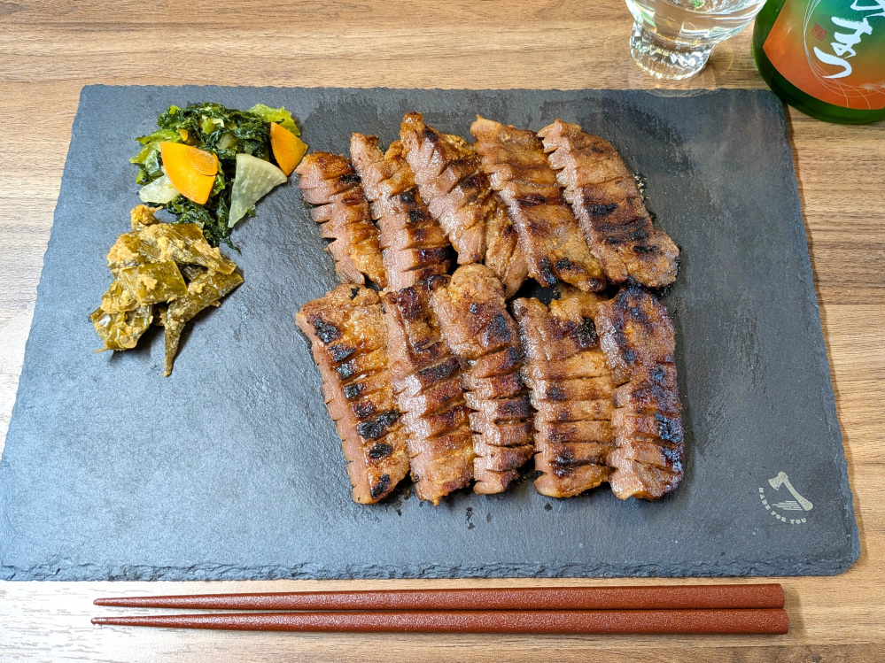 焦げ目が芳ばしい焼き上がり