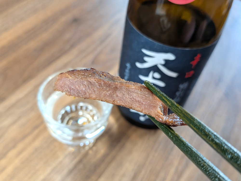 十分な厚みと食べ応えのある牛タン