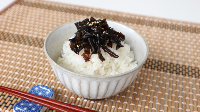 きくらげの佃煮（茎わさび入り）