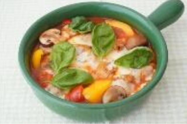 Wトマトとパプリカのホヤマルゲリータ