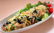 蒸し鶏ときくらげの 春雨サラダ