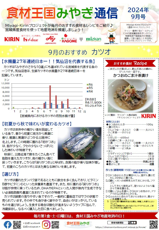 みやぎ通信 2024年9月号