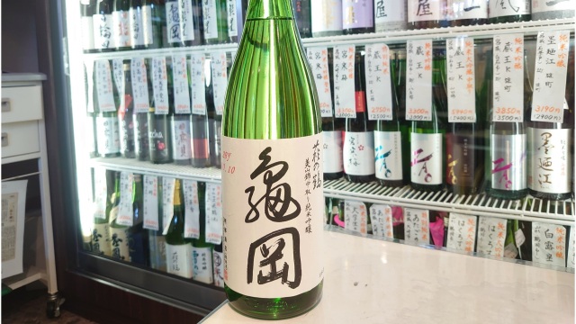 萩の鶴 中取り純米吟醸原酒 亀岡