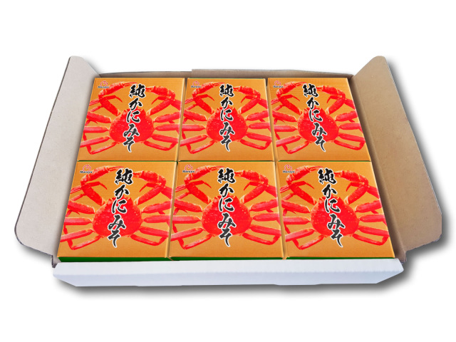 純かにみそ缶詰 6缶入