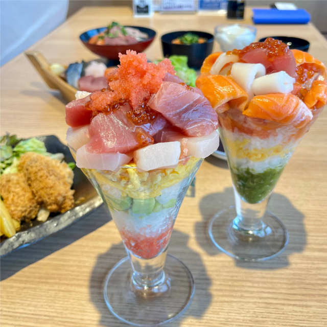 海の食べ放題　松島おさしみ水族館